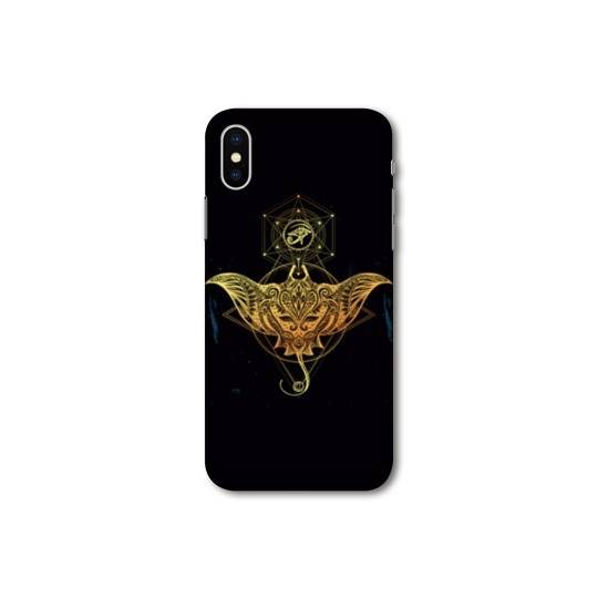 Coque Samsung Galaxy A10 Animaux Maori Raie noir