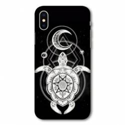 Coque Samsung Galaxy A10 Animaux Maori Tortue noir