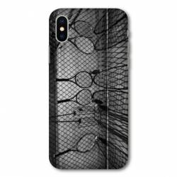 Coque Samsung Galaxy A10 Tennis Raquette Vintage