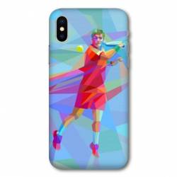 Coque Samsung Galaxy A10 Tennis Revers Bleu