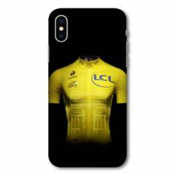 Coque Samsung Galaxy A10 Cyclisme Maillot jaune