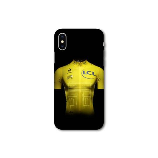 Coque Samsung Galaxy A10 Cyclisme Maillot jaune