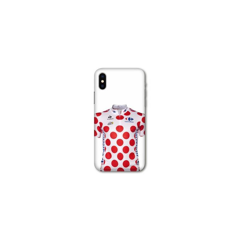 Coque Samsung Galaxy A10 Cyclisme Maillot pois