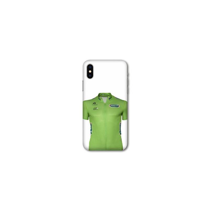 Coque Samsung Galaxy A10 Cyclisme Maillot vert