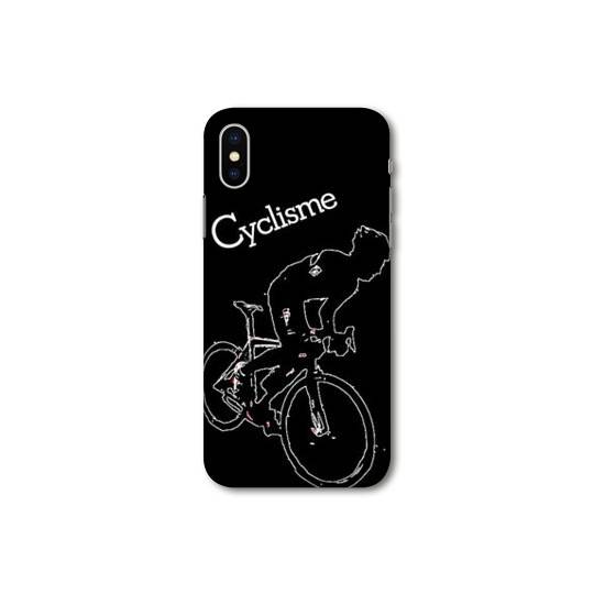 Coque Samsung Galaxy A10 Cyclisme Ombre blanche