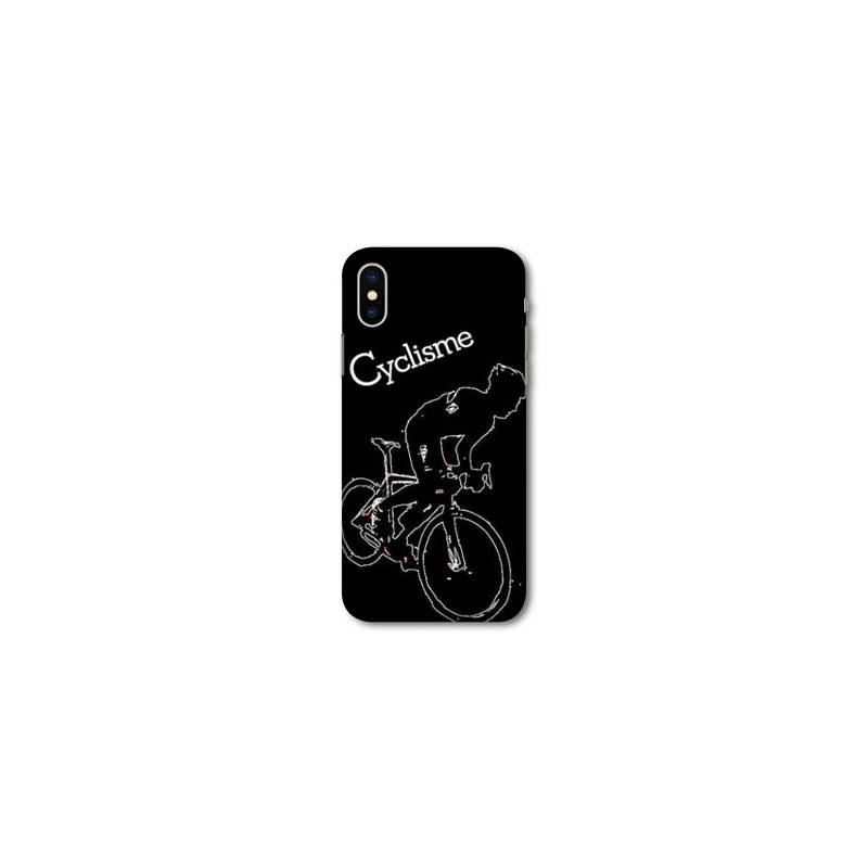Coque Samsung Galaxy A10 Cyclisme Ombre blanche