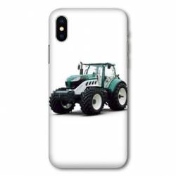 Coque Samsung Galaxy A10 Agriculture Tracteur Blanc