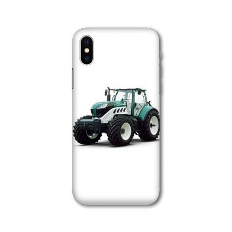 Coque Samsung Galaxy A10 Agriculture Tracteur Blanc