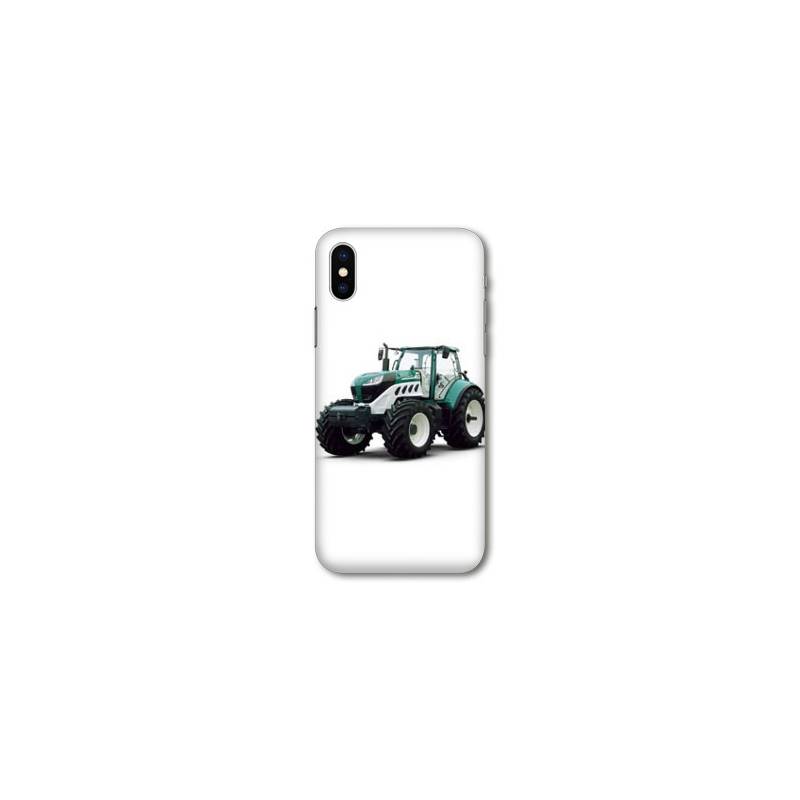 Coque Samsung Galaxy A10 Agriculture Tracteur Blanc