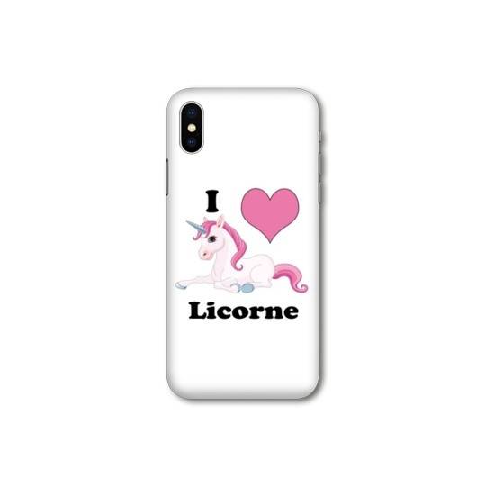 Coque Samsung Galaxy A10 Licorne I love FR