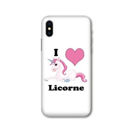 Coque Samsung Galaxy A10 Licorne I love FR