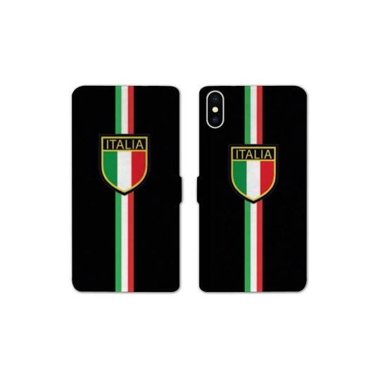Housse cuir portefeuille Samsung Galaxy A10 Italie 3