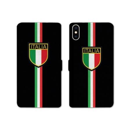 Housse cuir portefeuille Samsung Galaxy A10 Italie 3