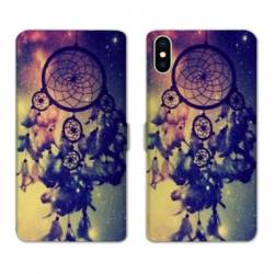 Housse cuir portefeuille Samsung Galaxy A10 attrape reve Colore