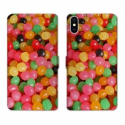 Housse cuir portefeuille Samsung Galaxy A10 Dragibus