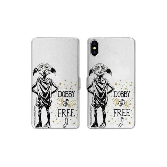 Housse cuir portefeuille Samsung Galaxy A10 WB License harry potter dobby Free B