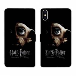 Housse cuir portefeuille Samsung Galaxy A10 WB License harry potter dobby Hollows