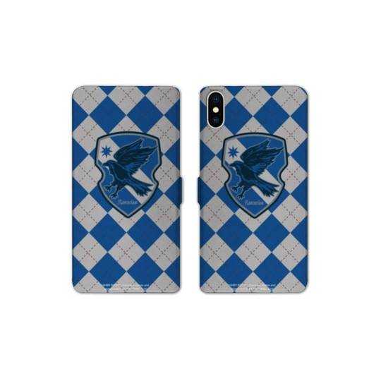 Housse cuir portefeuille Samsung Galaxy A10 WB License harry potter ecole Ravenclaw