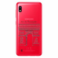 Coque transparente Samsung Galaxy A10 Arc triomphe