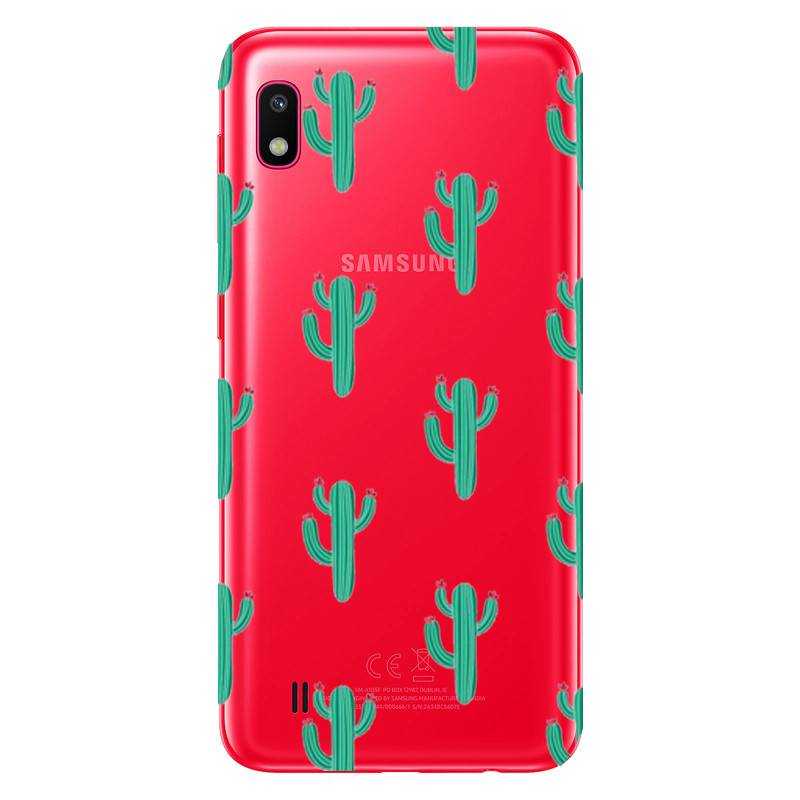 Coque transparente Samsung Galaxy A10 Cactus