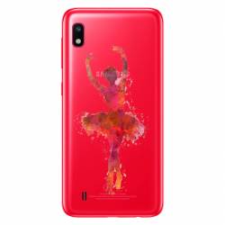 Coque transparente Samsung Galaxy A10 Danseuse etoile