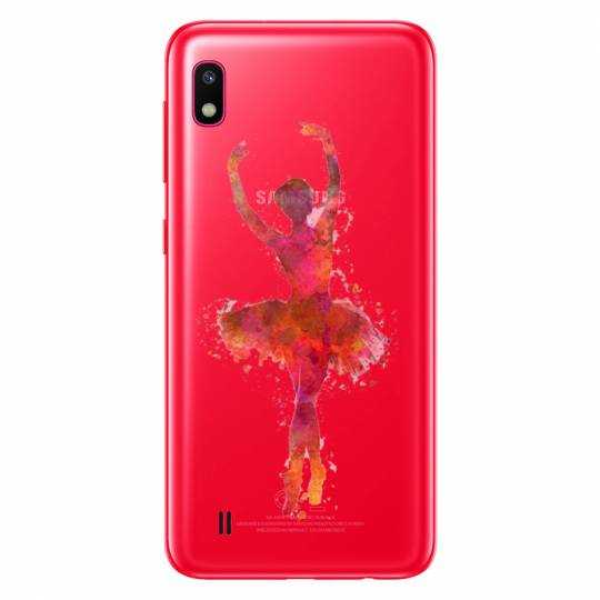 Coque transparente Samsung Galaxy A10 Danseuse etoile