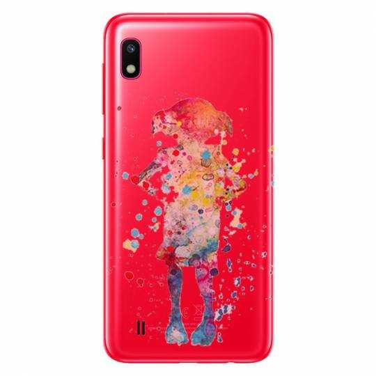 Coque transparente Samsung Galaxy A10 Dobby colore