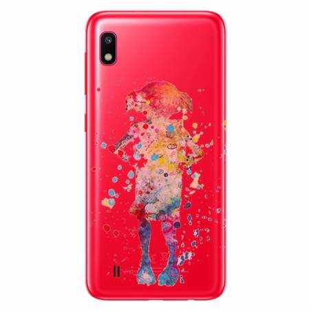 Coque transparente Samsung Galaxy A10 Dobby colore