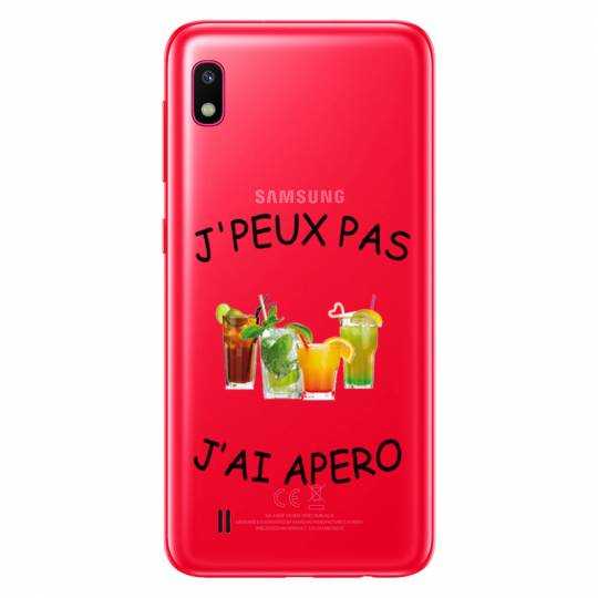 Coque transparente Samsung Galaxy A10 jpeux pas jai apero