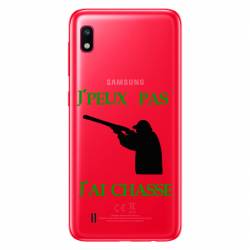 Coque transparente Samsung Galaxy A10 jpeux pas jai chasse