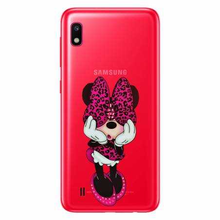 Coque transparente Samsung Galaxy A10 noeud papillon