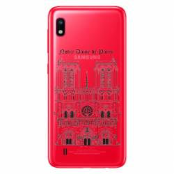 Coque transparente Samsung Galaxy A10 Notre Dame Paris