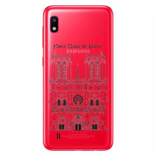 Coque transparente Samsung Galaxy A10 Notre Dame Paris