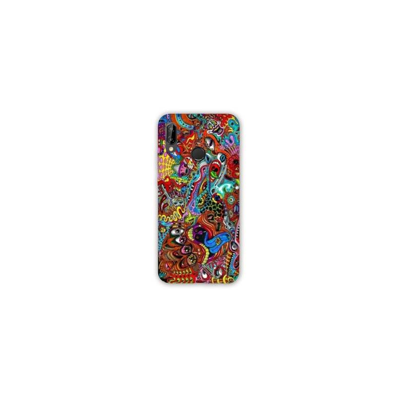 Coque Samsung Galaxy A20e Psychedelic Yeux