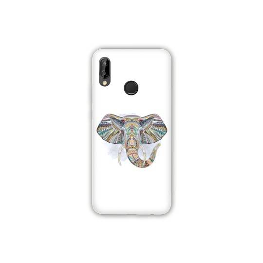 Coque Samsung Galaxy A20e Ethniques Elephant Color B