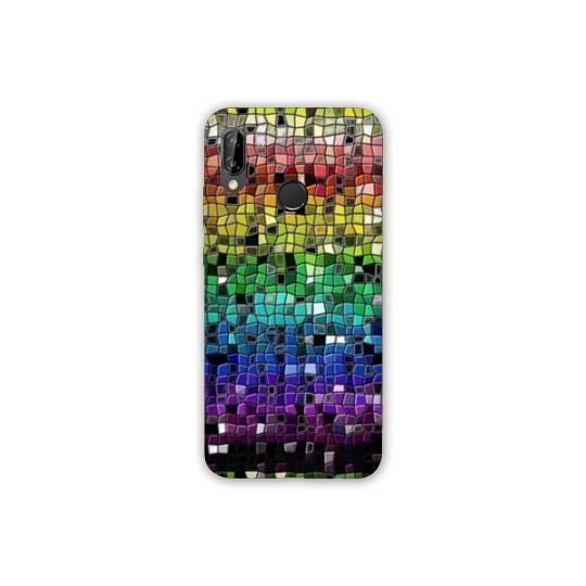 Coque Samsung Galaxy A20e Texture mosaique