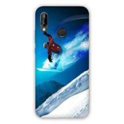 Coque Samsung Galaxy A20e Snowboard saut