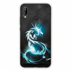 Coque Samsung Galaxy A20e Dragon Bleu