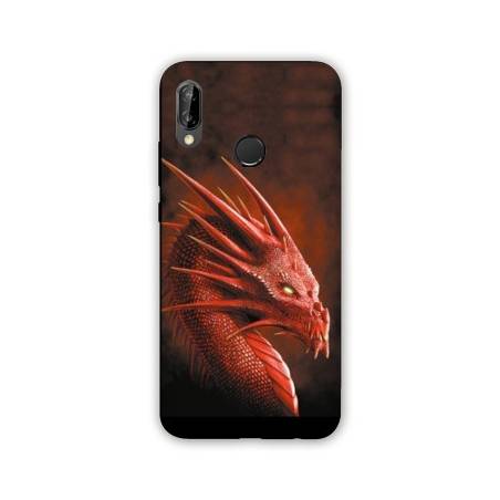 Coque Samsung Galaxy A20e Dragon Rouge