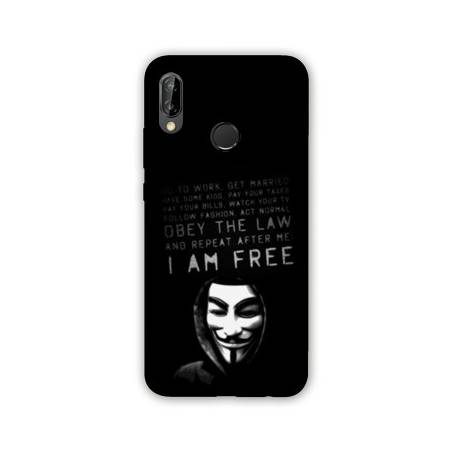 Coque Samsung Galaxy A20e Anonymous I am free