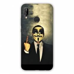 Coque Samsung Galaxy A20e Anonymous doigt