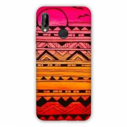 Coque Samsung Galaxy A20e motifs Aztec azteque soleil
