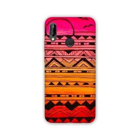 Coque Samsung Galaxy A20e motifs Aztec azteque soleil