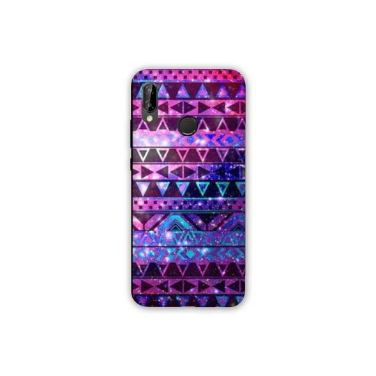 Coque Samsung Galaxy A20e motifs Aztec azteque violet