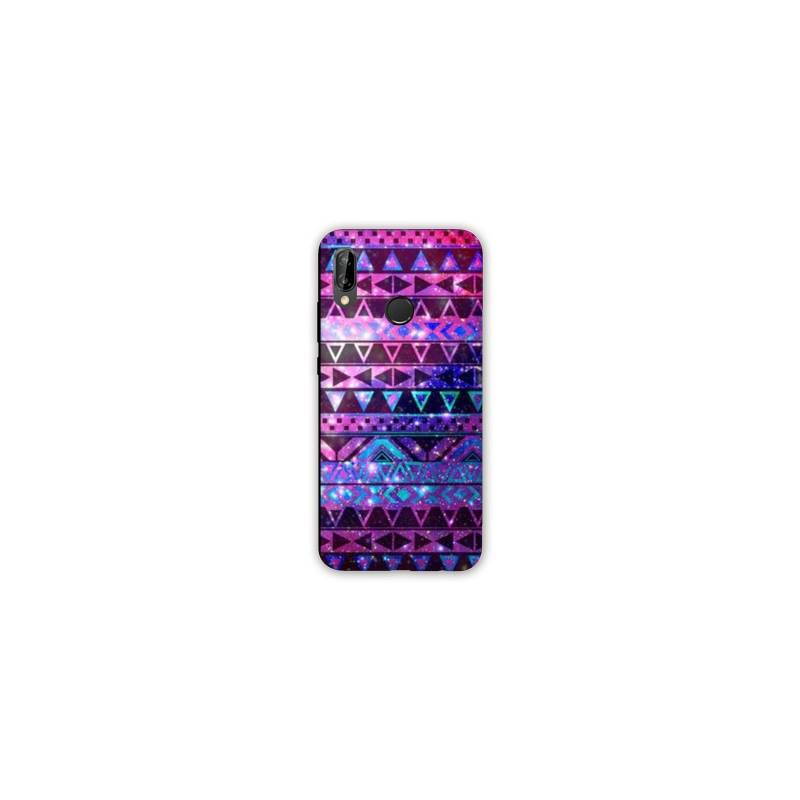 Coque Samsung Galaxy A20e motifs Aztec azteque violet