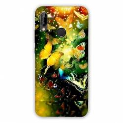 Coque Samsung Galaxy A20e papillons papillon jaune