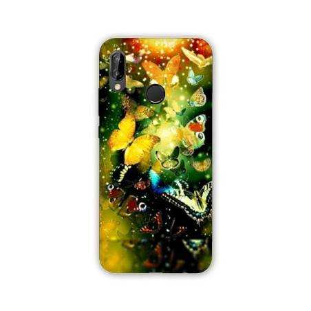 Coque Samsung Galaxy A20e papillons papillon jaune