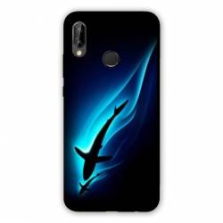 Coque Samsung Galaxy A20e Requin Noir