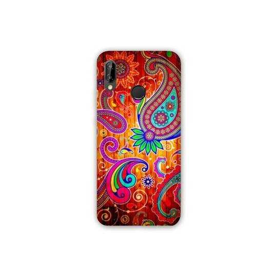 Coque Samsung Galaxy A20e fleur psychedelic