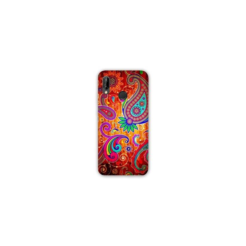 Coque Samsung Galaxy A20e fleur psychedelic
